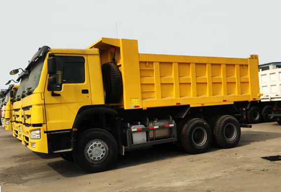 China Sinotruk 6x4 used truck howo 15 ton 20ton dump truck