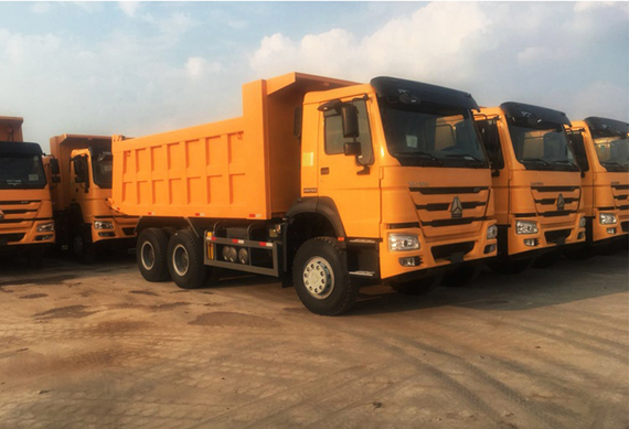 Howo 6x4 30 ton payload capacity pakistan dump truck