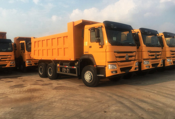 Chinese heavy duty 10 wheeler sino 30 ton dump truck for sale