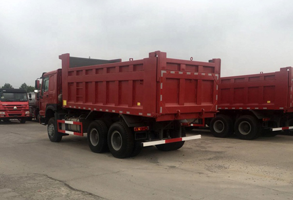 Howo 25 cubic meters 6x4 dump truck dimensions