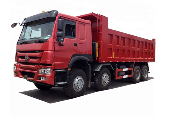 Sinotruck howo 40 cubic meters tipper 8x4 dump truck 100 ton for sale