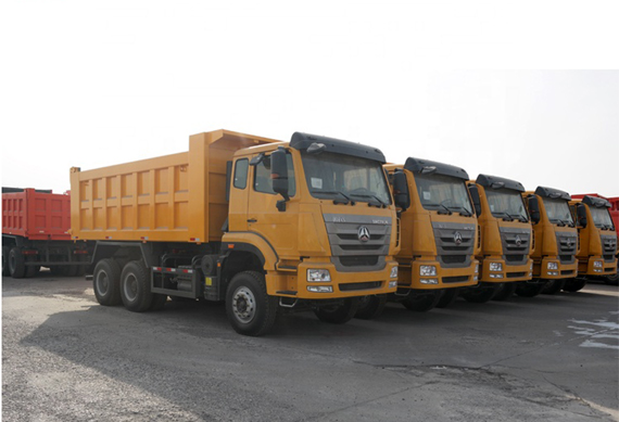 China 6x4 10 wheeler ethiopia Hohan dump truck for sale