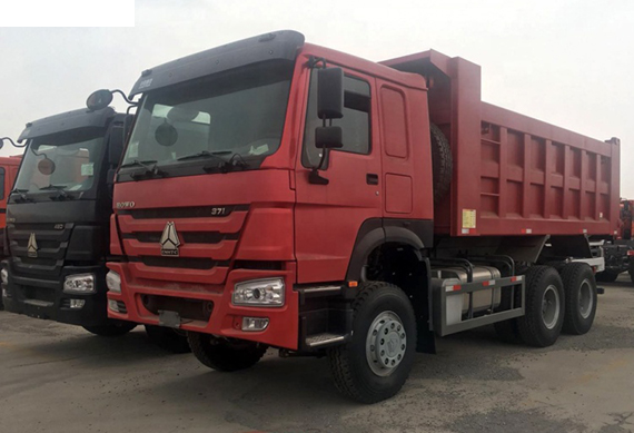 Chinese Sinotruk Howo 4x2 dump tipper 6wheeler truck for sale