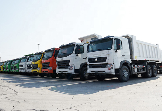 Chinese 16 cubic meter 10 wheeler hohan dump truck load capacity