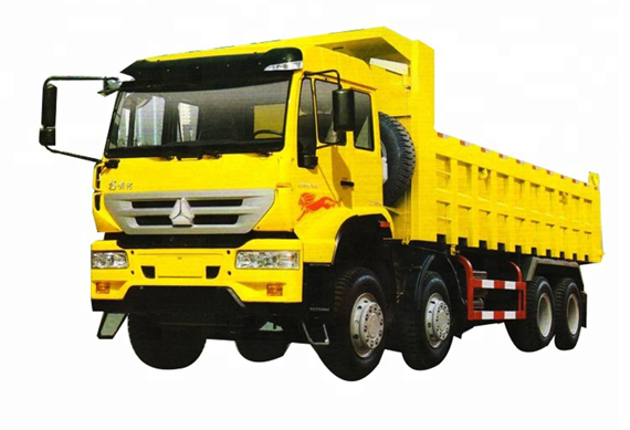 Sinotruk howo 8x4 Golden Prince dumper tipper truck for sale