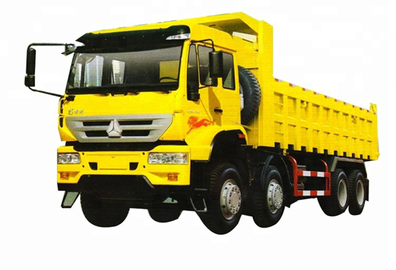 Sinotruk howo 8x4 Golden Prince dumper tipper truck for sale