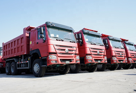 Howo standard 10 wheel dump truck 20 ton capacity size