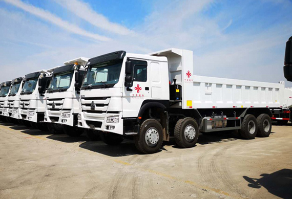 Sinotruck HOWO 8x4 Drive 40 ton Dump Truck used trucks for sale