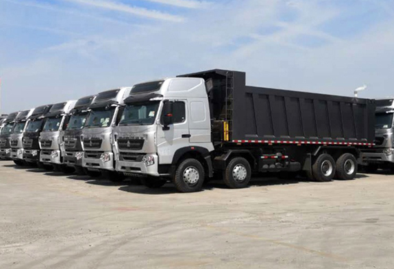 Sinotruck HOWO 8x4 Drive 40 ton Dump Truck used trucks for sale