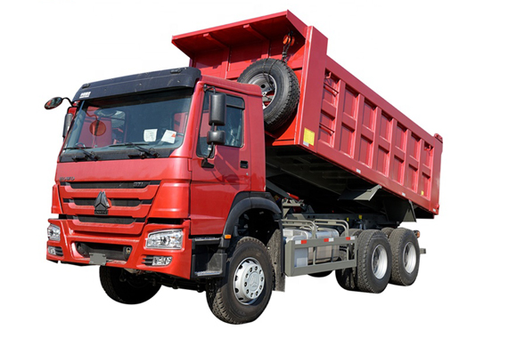 Howo dump truck 371hp 28 ton tipper truck for sale in south africa