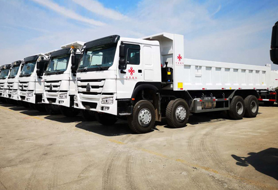 Sinotruk HOWO New and Used 371hp 8x4 12 Wheeler Transportation Dump Truck for sale