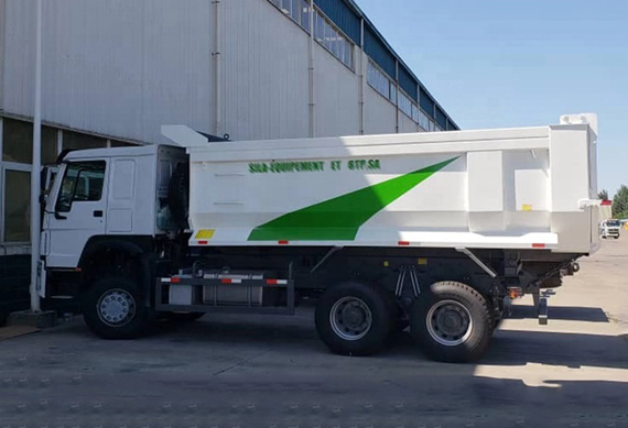 High quality howo 6x4 dump truck left hand drive tipper truck for sale