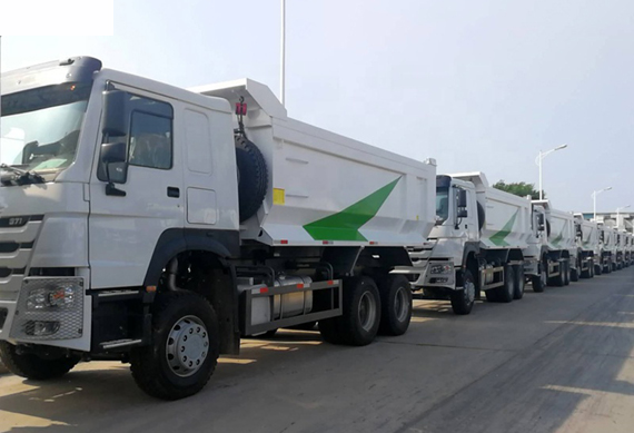 China Howo 6x4 heavy dump truck ghana tipper truck sale