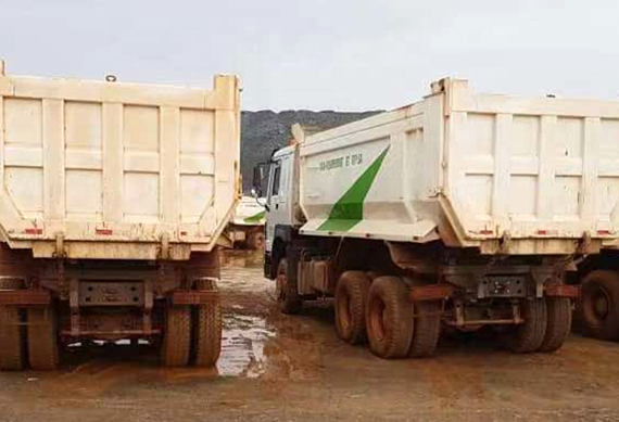 Howo 30 ton 10 wheeler truck load capacity 20cubic meters tipper dump truck