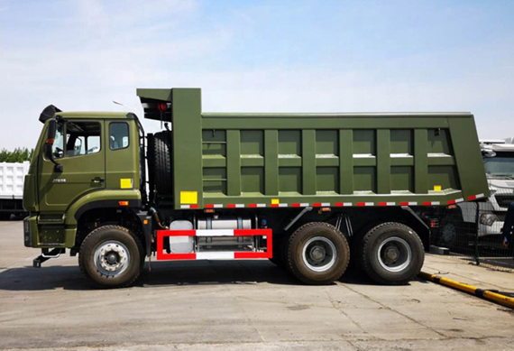 Low price 336HP 25 ton Sinotruk Howo 6x4 ethiopia dump truck for sale