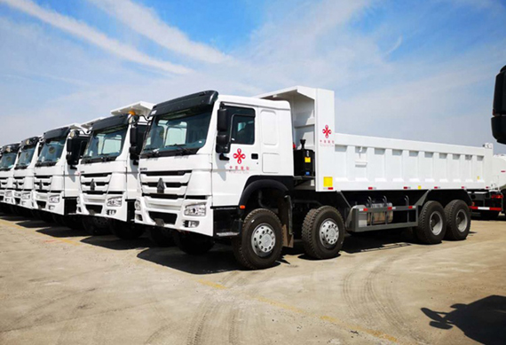 Sinotruk 371hp 12wheelers Howo 8x4 dump truck tipper truck capacity