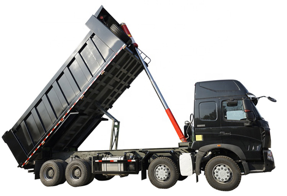 howo 8x4 a7 truck transmission volume sand tipper truck for Sale