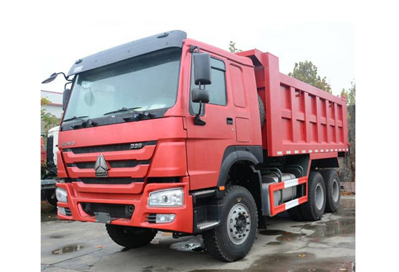 Howo 10 wheel used standard dump truck size for sale in dubai