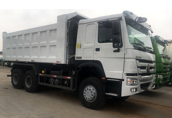 Howo 10 wheel used standard dump truck size for sale in dubai