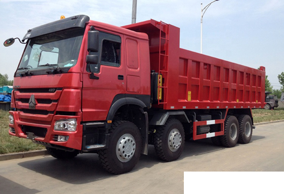 Sinotruk Howo 12 wheeler tippper 8x4 Dump Trucks price