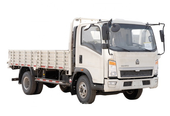 Cargo transport 4x2 6 wheeler howo light dump truck