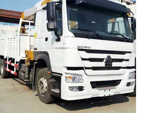 Chinese Sinotruk 6x4 10wheeler heavy duty cargo used truck van car