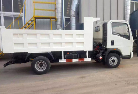 Sinotruk howo 4x2 6 wheel dump truck load volume 10 ton capacity