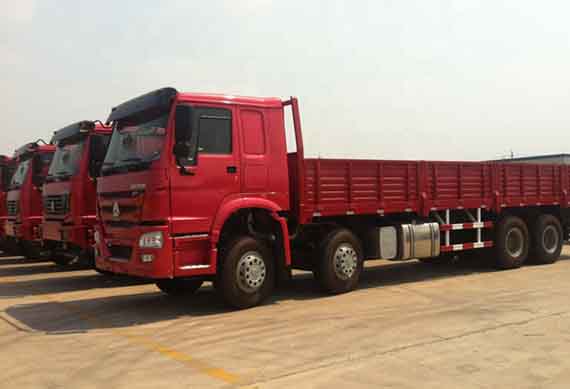 China Sinotruk Howo cargo truck trailer price for sale