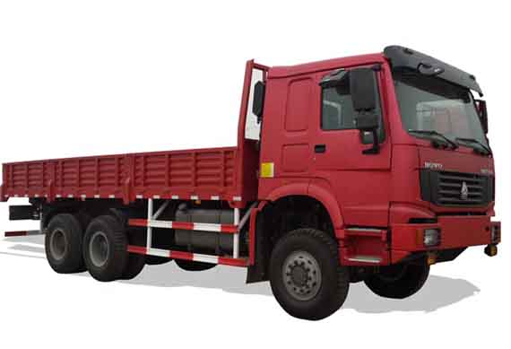 China Sinotruk Howo 8x4 heavy duty cargo truck 40t for sale in Africa