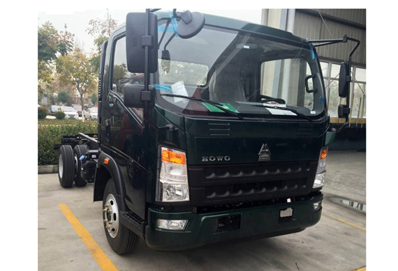 Howo 5ton 4x2 tipper cargo truck for sale