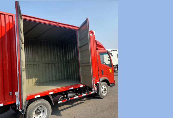 Sinotruk HOWO 4X2 Light Duty 6 Wheelers Wing Van Open Closed Van Truck 10 T Factory Direct Price