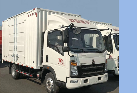 Sinotruk HOWO 4X2 Light Duty 6 Wheelers Wing Van Open Closed Van Truck 10 T Factory Direct Price