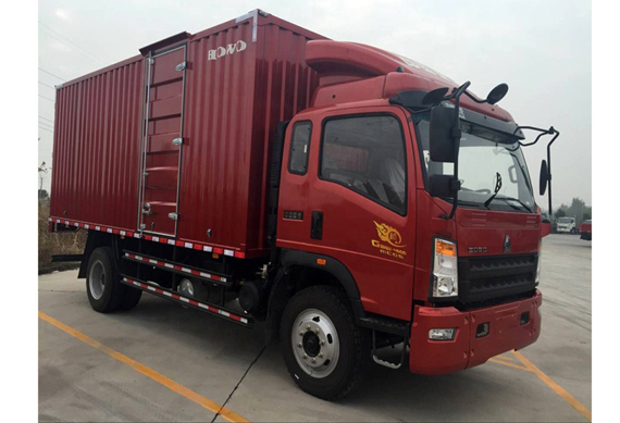 Howo 15 ton transportation van cargo dump truck with best price