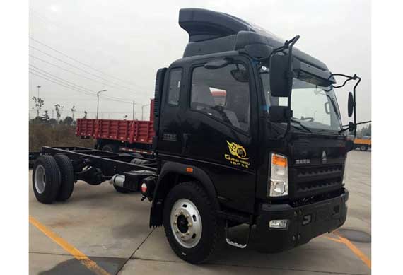 SINOTRUK 4x2 new and used HOWO small cargo trucks for sale