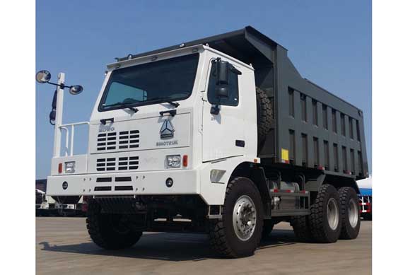 Chinese Sinotruk 70 ton big howo 6x4 mining dumper tipper truck