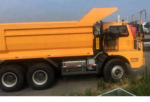 Chinese Sinotruk HOWO 70 tons mining dump truck price for sale