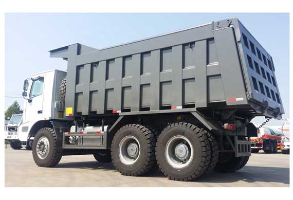 Sinotruk Howo 70 ton heavy duty underground mining dump truck for sale