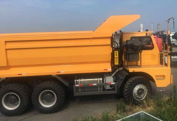 Sinotruk HOWO Steyr underground mining tipper dump truck 70 ton