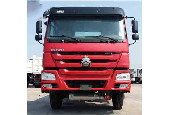 Sinotruk Howo 4x2 290HP 5000liters heavy oil tanker truck price for sale