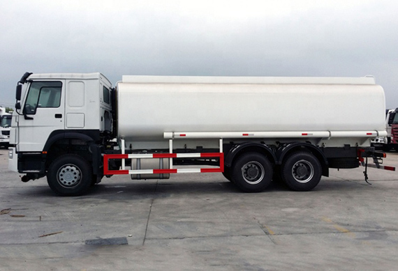 Sinotruk howo 6x4 25000L refueling diesel tank fuel oil used tankers truck for sale