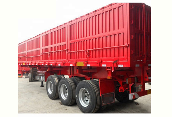 China heavy duty cargo 40 tons semi tipper trailer end dump truck capacity