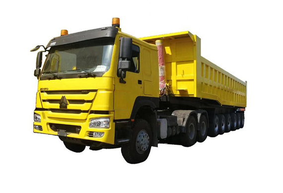 Hot sale manufacturers transport semi dump truck trailer for sale