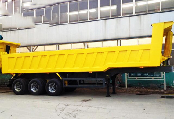 Hot sale manufacturers transport semi dump truck trailer for sale