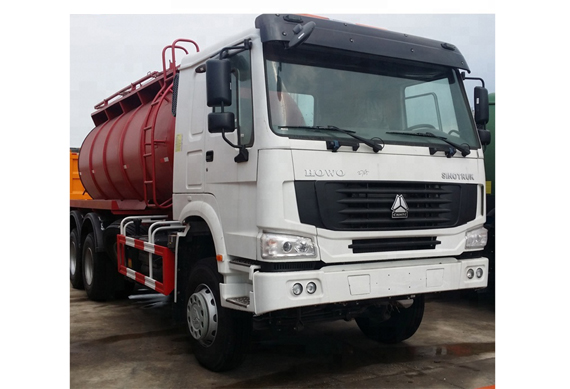 Sinotruk howo 6x4 15cbm vacuum sewage suction tanker truck capacity for sale