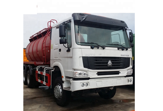 Chinese Sinotruk Howo 6x4 style 16m3 Vacuum Sewage Suction Truck