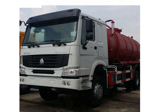 Chinese Sinotruk Howo 6x4 style 16m3 Vacuum Sewage Suction Truck