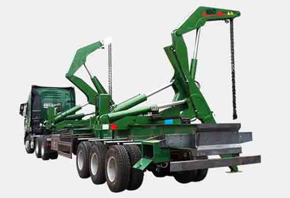 Sinotruk HOWO Hydraulic Lift a Load 40FT Container Crane Truck