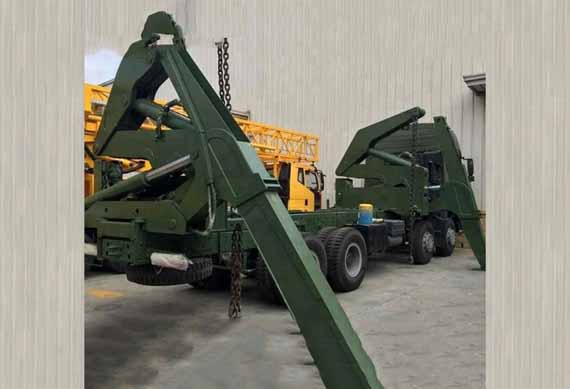 40FT Side Loader Trailer for Lifting Container Truck