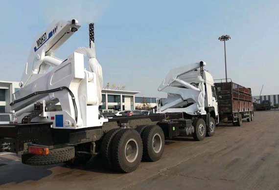 40FT Side Loader Trailer for Lifting Container Truck