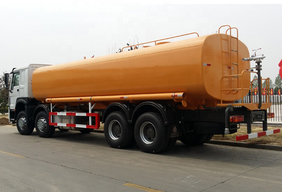 Howo 2000liters fuel tanker truck stainless steel tanker for sale